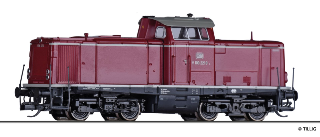 TILLIG 501968 Diesellokomotive der DB Spur TT