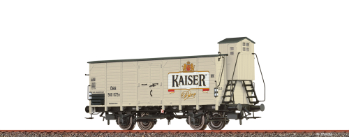 BRAWA 49891 Gedeckter Güterwagen [P] Bierwagen ÖBB, III, Kaiser Spur H0