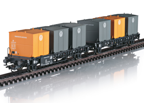 Märklin 046663 Behälter-Transportwagen Laabs Spur H0