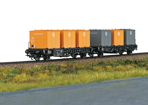 Trix T24162 Behälter-Transportwagen Laabs Spur H0
