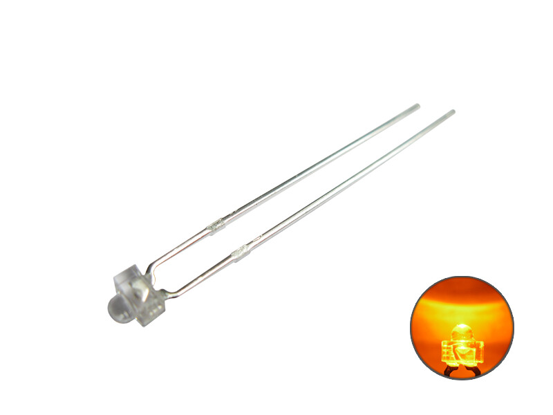 LED 1,8mm Orange diffus Stückzahl wählbar 1/10/25/50 Stück C3644 