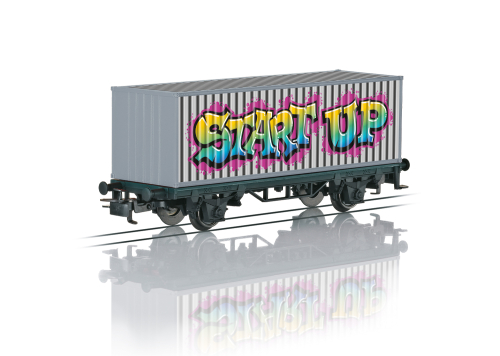 Märklin 044831 Märklin Start up - Containerwagen Graffiti Spur H0