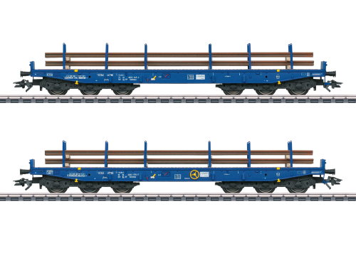 Märklin 048659 Schwerlastwagen-Set Schienentransport Spur H0
