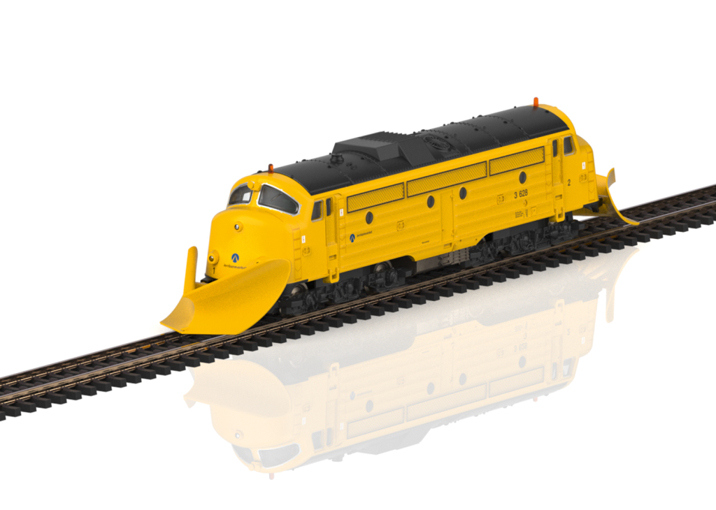 Märklin 088362 Diesellokomotive mit Schneeräumer Spur Z