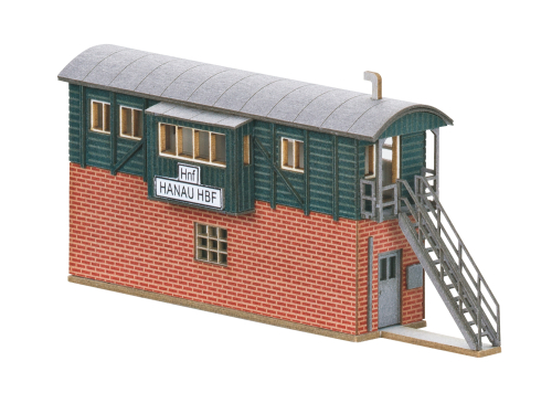 Märklin 089808 Bausatz Behelfsstellwerk Hanau Hbf Spur Z