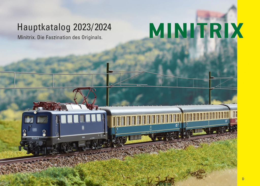 Trix 19846 MINITRIX Katalog 2023/2024 DE