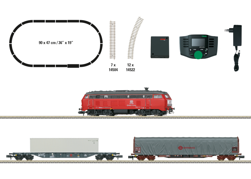 Trix T11161 Digital-Startpackung Güterzug Spur N