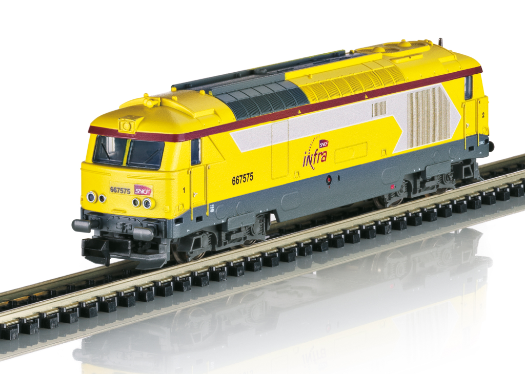 Trix T16707 Diesellokomotive Serie BB 67400 Spur N