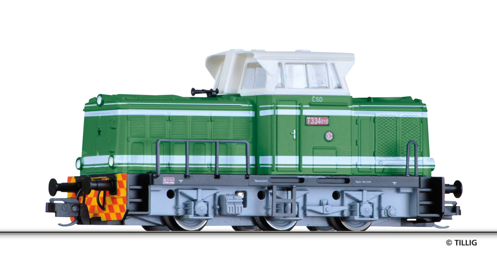 TILLIG 04618 Diesellokomotive der ČSD Spur TT
