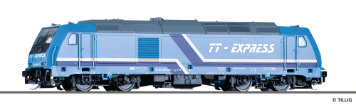 TILLIG 04848 START-Diesellokomotive „TT-Express“ Spur TT