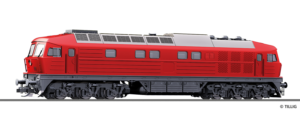 TILLIG 05770 Diesellokomotive der DR Spur TT