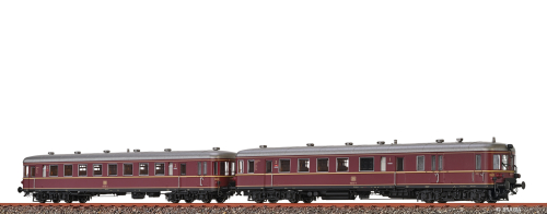 BRAWA 44743 Verbrennungstriebwagen BR 660 und Beiwagen 945 DB Spur H0