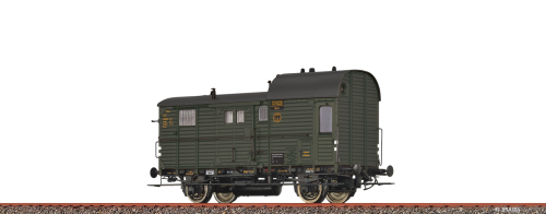 BRAWA 49429 Güterzuggepäckwagen Pwg pr 14 DRG Spur H0