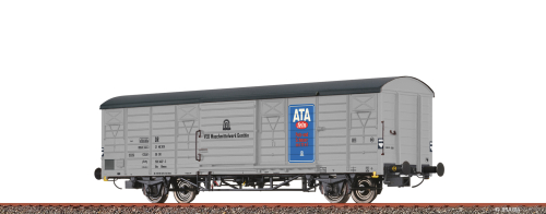 BRAWA 49928 Gedeckter Güterwagen Glmms ATA DR Spur H0
