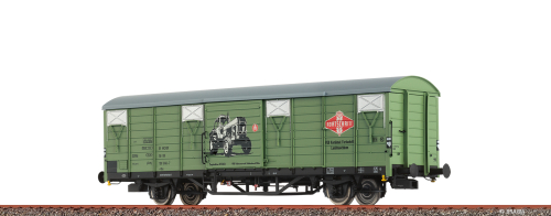 BRAWA 49930 Gedeckter Güterwagen Gbs Fortschritt DR Spur H0
