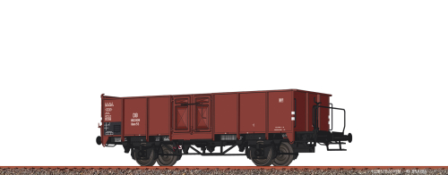 BRAWA 50058 Offener Güterwagen Omm55 DB Spur H0