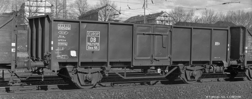 BRAWA 50059 Offener Güterwagen Omm55 DB Spur H0