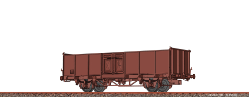 BRAWA 50068 Offener Güterwagen SNCF Spur H0