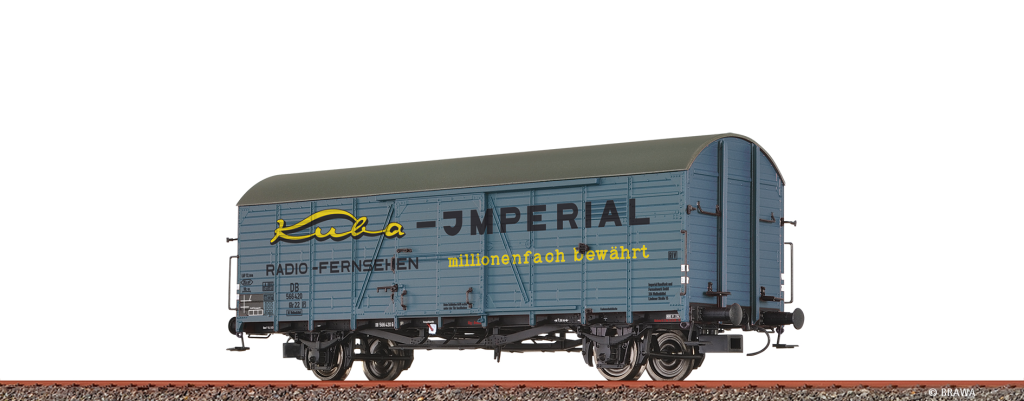 BRAWA 50934 Gedeckter Güterwagen Glr22 Kuba Imperial DB Spur H0