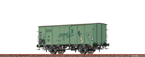 BRAWA 50960 Gedeckter Güterwagen G10 Vorwerk DB Spur H0