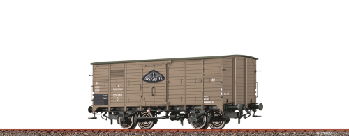 BRAWA 50974 Gedeckter Güterwagen G Gräf & Stift BBÖ Spur H0
