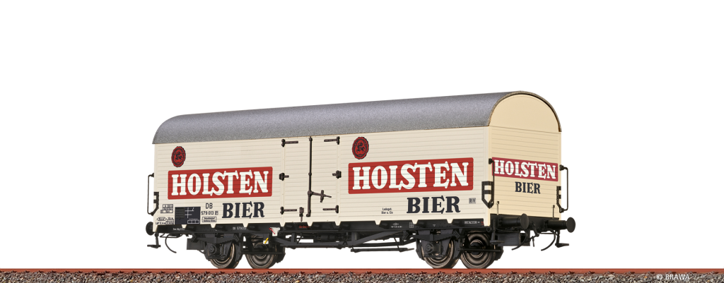 BRAWA 50983 Gedeckter Güterwagen Tnfhs 38 Holsten DB Spur H0