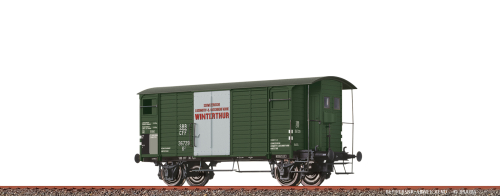 BRAWA 50990 Gedeckter Güterwagen K2 SLM Winterthur SBB Spur H0