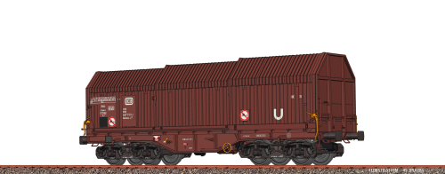 BRAWA 51002 Teleskophaubenwagen Shimmns- u 708 DB AG Spur H0