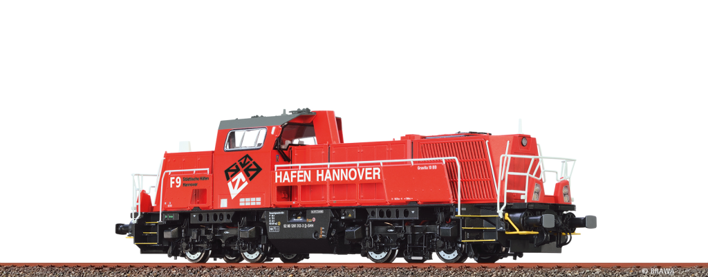 BRAWA 70108 Diesellok Gravita® BR 261 Städtische Häfen Hannover Spur H0