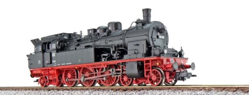 ESU 31187 Dampflok, T18, 78 468 Museum, Schwarz, Ep VI, Vorbildzustand um 2018, LokSound, Doppelraucherzeuger, Rangierkupplung, DC/AC Spur H0