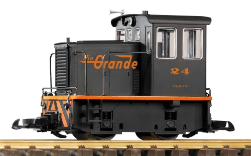 PIKO 38513 US Diesellok GE 25-Ton D& RGW R/ C für Batteriebetrieb w/ Sound Spur G / Spur II