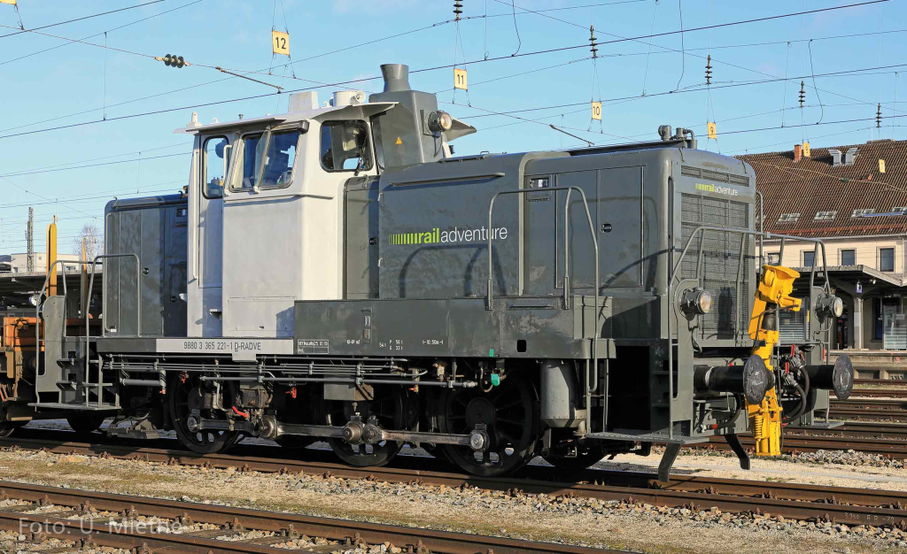 PIKO 52972 ~Diesellok/Sound BR 365 RailAdventure VI + PluX22 Dec. Spur H0
