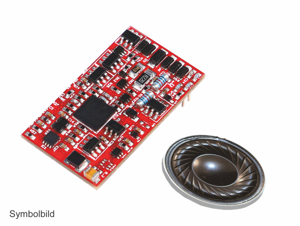 PIKO 56633 PSD XP Sound Midi PluX22 & Lautsprecher Spur H0