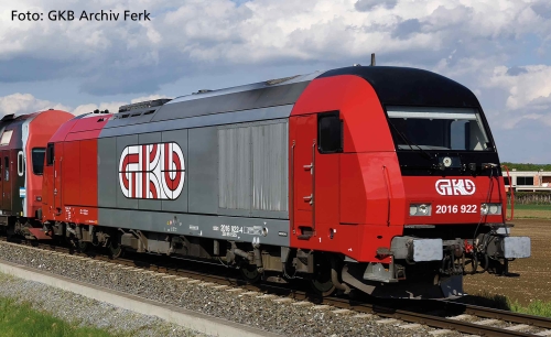 PIKO 57899 ~Diesellok Rh 2016 GKB VI + PluX22 Dec. Spur H0