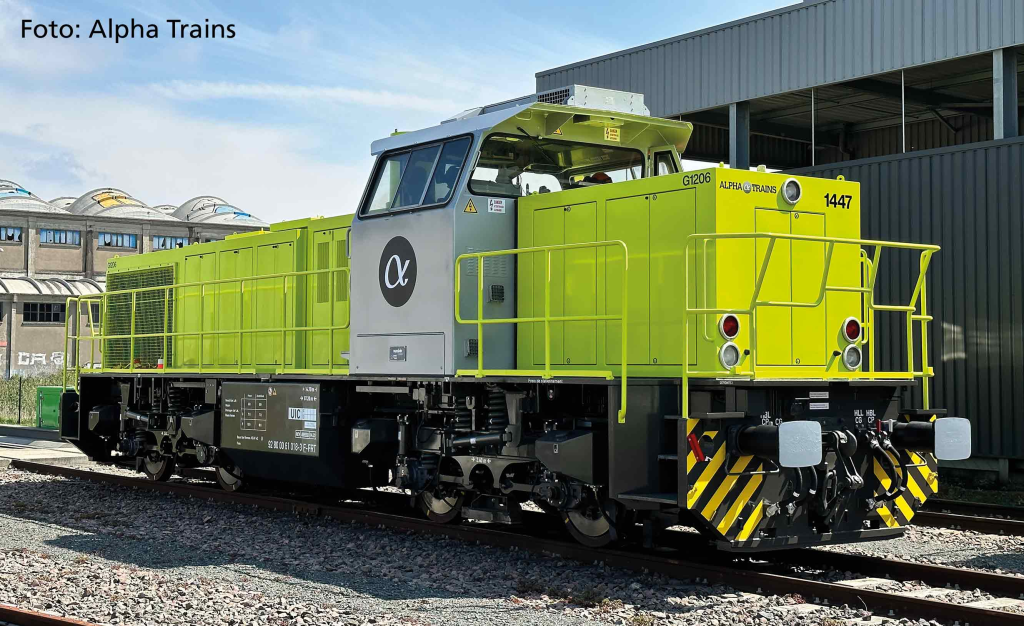 PIKO 59165 Diesellok G 1206 Alpha Trains  VI + DSS 8pol. Spur H0