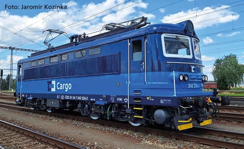 PIKO 97404 E-Lok Rh 242 ČD Cargo VI + DSS PluX22 Spur H0