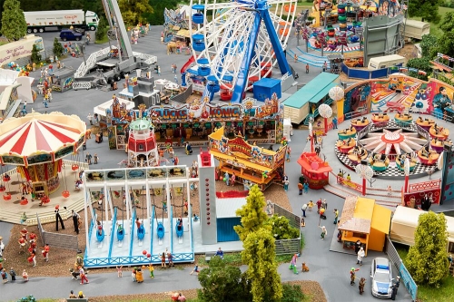 FALLER 140460 Kirmes-Set Jahrmarktvergnügen Spur H0