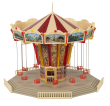 FALLER 140460 Kirmes-Set Jahrmarktvergnügen Spur H0