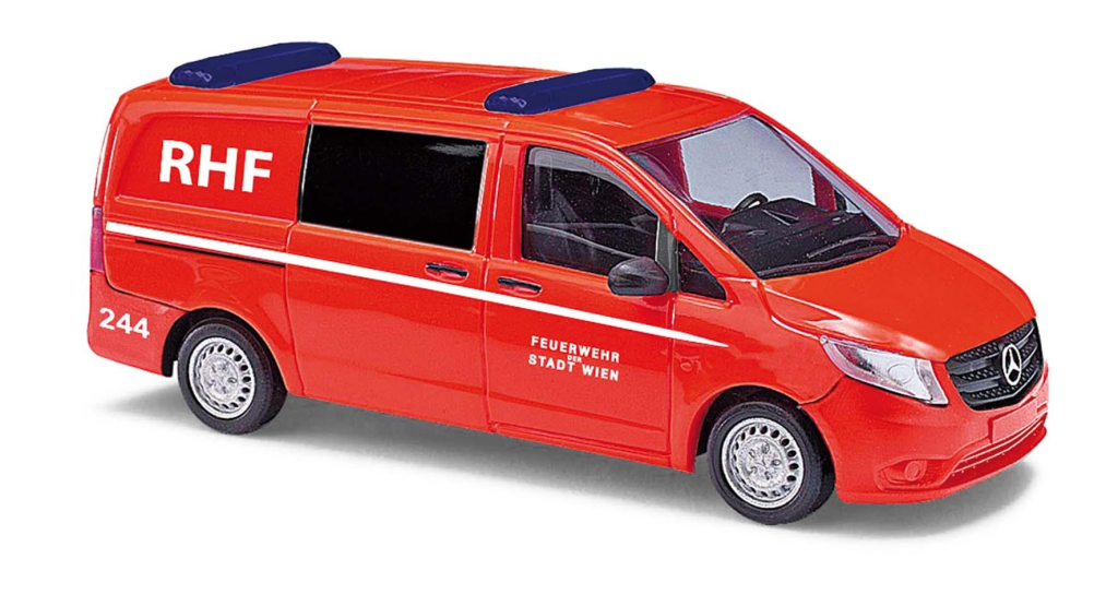 Busch 51178 Mercedes Benz Vito Feuerwehr Wien Spur H0