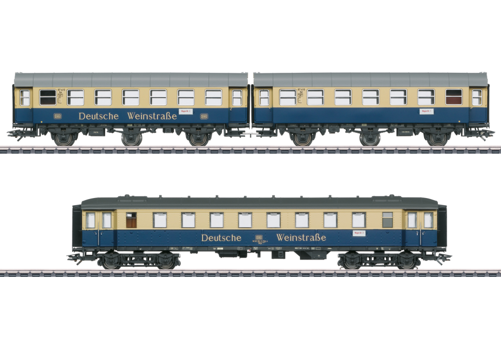 Märklin 043189 Personenwagen-Set Deutsche Weinstraße Spur H0