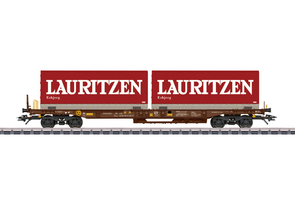 Märklin 047439 Taschenwagen Lauritzen Spur H0