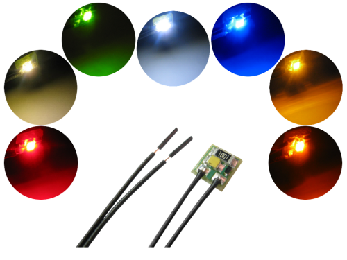 FSB-1 LED Beleuchtungsplatine Haus- Führerstand- Kirmes- Beleuchtung verschiedene Farben