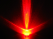 LED 5mm rot Gehäuse klar 4.000mcd extrem hell