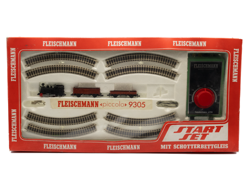 Fleischmann 9305 piccolo Startpackung Dampflok Güterwagen Spur N