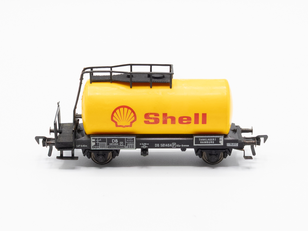 Fleischmann 5402 Kesselwagen Shell 2-achsig DB Spur H0
