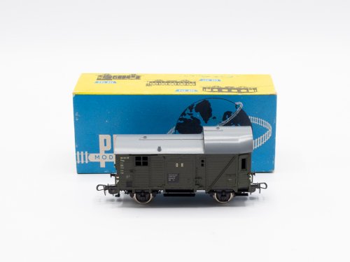 PIKO 5/6605-010 gedeckter Güterwagen Gepäckwagen 2-achsig DR Spur H0