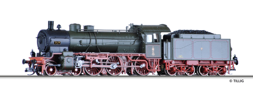 TILLIG 02035 Dampflokomotive K.P.E.V. Spur TT