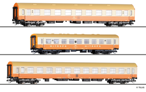 TILLIG 01805 Reisezugwagenset DR Spur TT