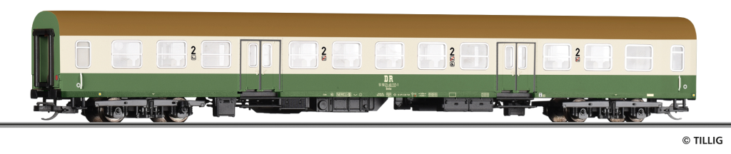 TILLIG 12606 Reisezugwagen DR Spur TT