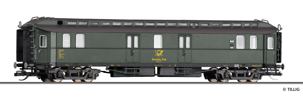 TILLIG 12081 Bahnpostwagen Deutschen Post Spur TT